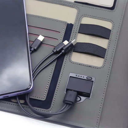 The SONAA Smart Notebook | Wireless Charging Work Organizer
