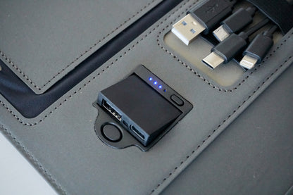 The SONAA Smart Notebook | Wireless Charging Work Organizer